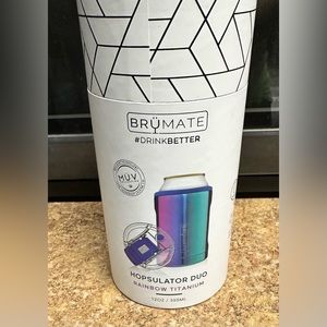 Brumate Rainbow Titanium Hopsulator Duo